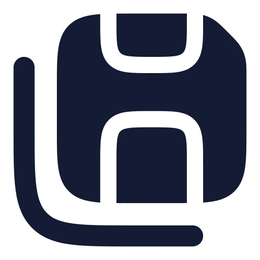 Save All Icon in Solid Rounded style