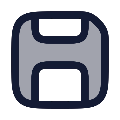 Save Icon in Duotone Rounded style