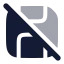Saveoff icon with bulk rounded style