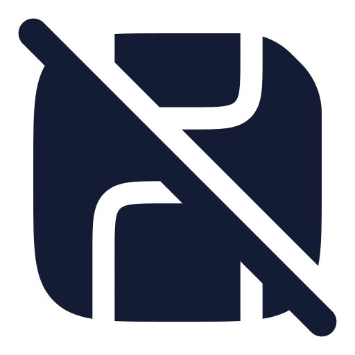 Save Off Icon in Solid Rounded style