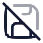 Saveoff icon with twotone rounded style