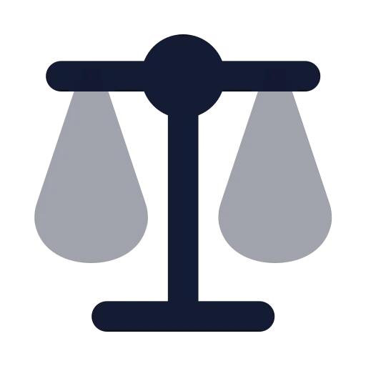 Scale Icon in Bulk Rounded style
