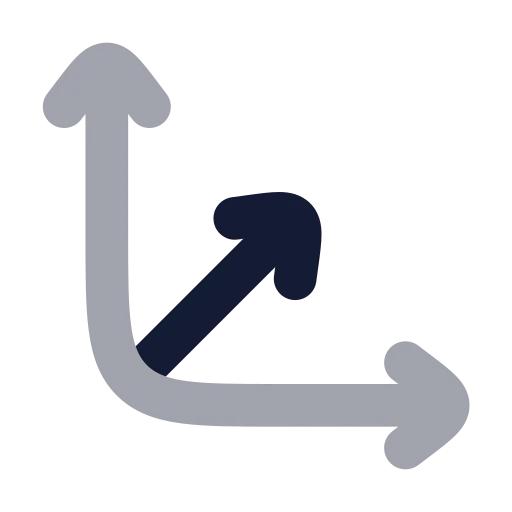 Scale 3 D Icon in Bulk Rounded style