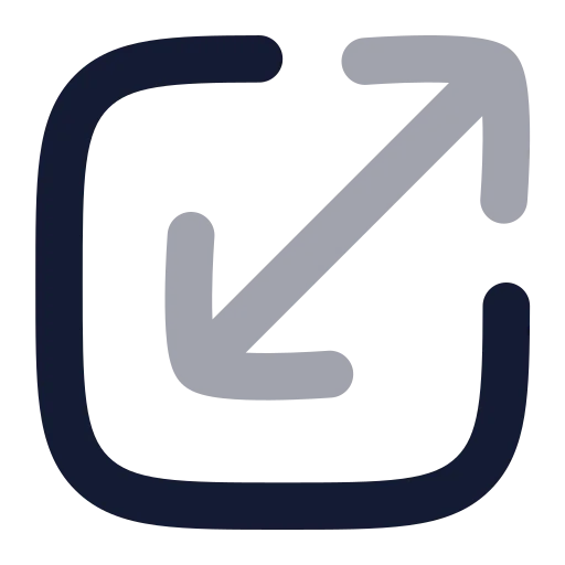 Scaling Icon in Bulk Rounded style