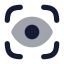Scaneye icon with bulk rounded style
