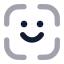 Scanface icon with bulk rounded style