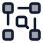 Scheme icon with duotone standard style