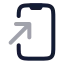 Screenaddtohome icon with twotone rounded style