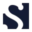 Scribd icon with solid sharp style