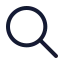 Search icon with stroke rounded style