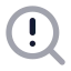 Searchalert icon with bulk rounded style