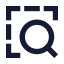 Searcharea icon with solid sharp style