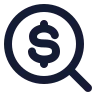 Search Dollar icon preview