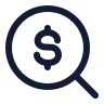 Search Dollar icon preview