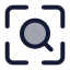 Searchvisual icon with duotone standard style