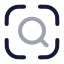 Searchvisual icon with twotone rounded style