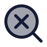 Search X icon preview