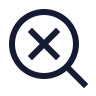 Search X icon preview