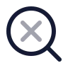 Search X icon preview