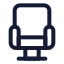 Seatselector icon with stroke standard style
