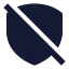 Securityblock icon with solid sharp style