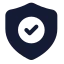Securityvalidation icon with solid standard style