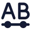 Segment icon with solid standard style