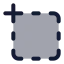 Select icon with duotone standard style