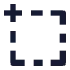 Select icon with solid sharp style