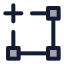 Select icon with duotone standard style