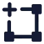Select icon with solid standard style
