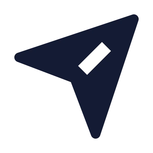Send Icon in Solid Sharp style