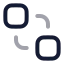 Sendtoback icon with twotone rounded style