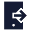 Sendtomobile icon with solid sharp style