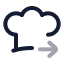Sendingorder icon with twotone rounded style