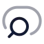 Seo icon with twotone rounded style
