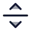 Separatorhorizontal icon with duotone standard style