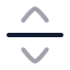 Separatorhorizontal icon with twotone rounded style