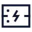 Servercrash icon with stroke sharp style
