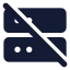 Serveroff icon with solid standard style