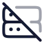 Serveroff icon with twotone rounded style