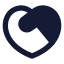 Service icon with solid standard style