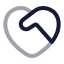 Service icon with twotone rounded style