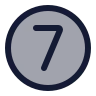 Seven Circle icon preview