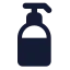 Shampoo icon with solid standard style