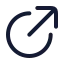 Share icon with stroke rounded style