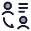 Shareknowledge icon with duotone rounded style