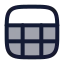 Sheet icon with duotone rounded style