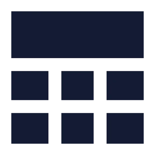 Sheet Icon in Solid Sharp style