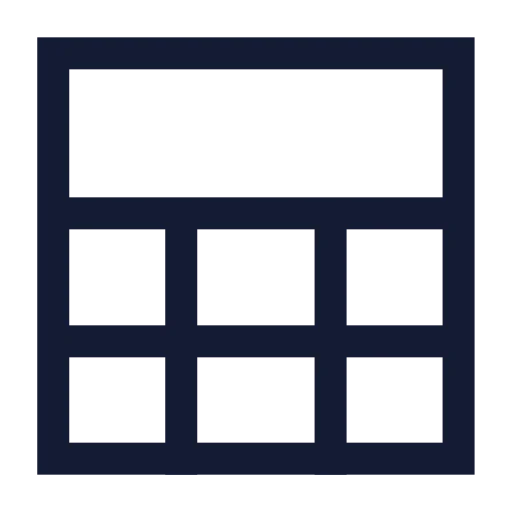 Sheet Icon in Stroke Sharp style